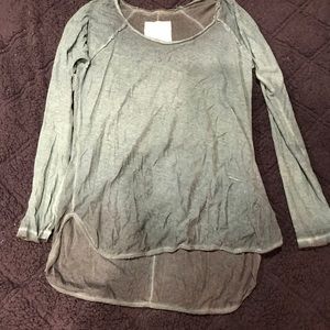 Free people long sleeve shirt